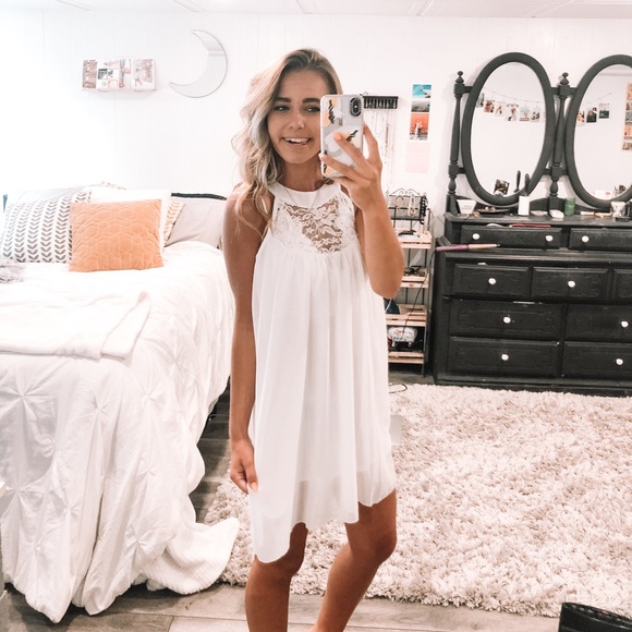 cute white summer dresses